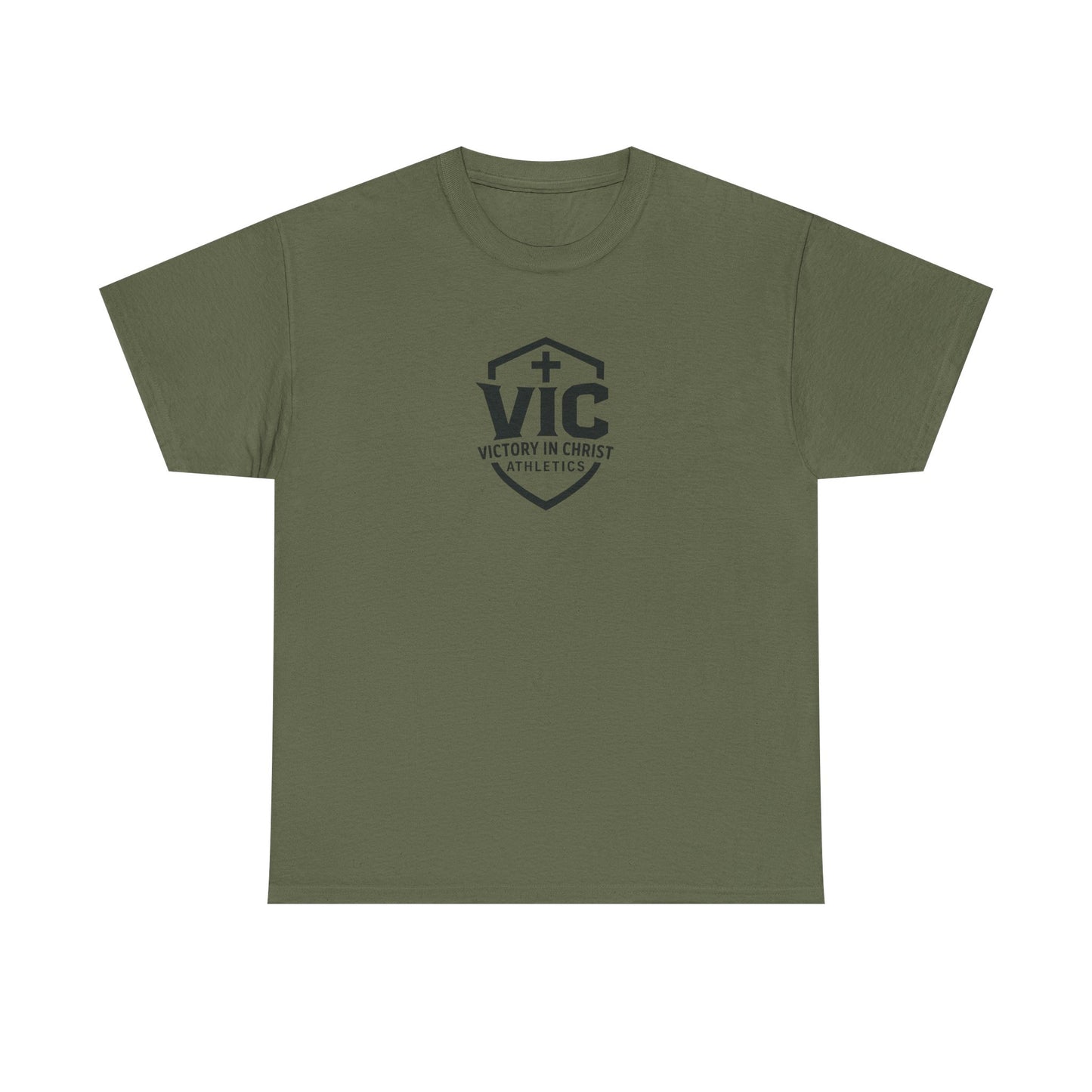 Classic VIC Athletics Logo Unisex Heavy Tee