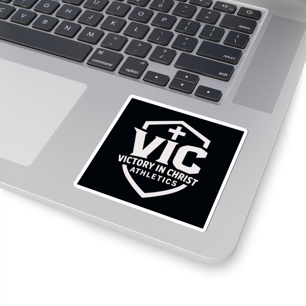 Victory in Christ Athletics Logo Sticker