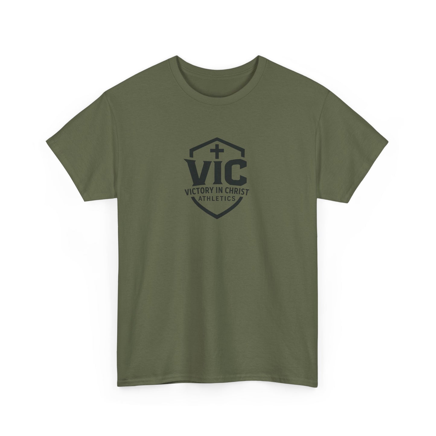 Classic VIC Athletics Logo Unisex Heavy Tee