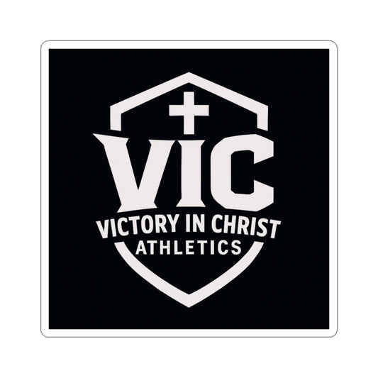 Victory in Christ Athletics Logo Sticker