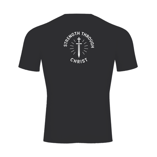 Strength Through Christ Performance T-shirt (Please Size Up*)